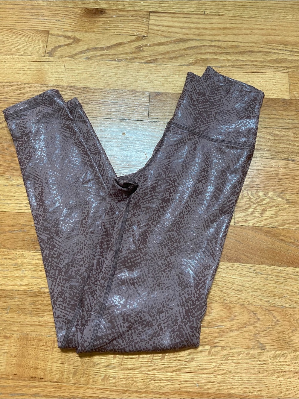 aerie Offline by Aerie Mauve Leopard Print Leggings